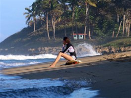 Odpočinek po surfování, Dominikánská republika