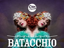 Jeden z plakt lkajcch na novinku Cirku La Putyka nazvanou Batacchio