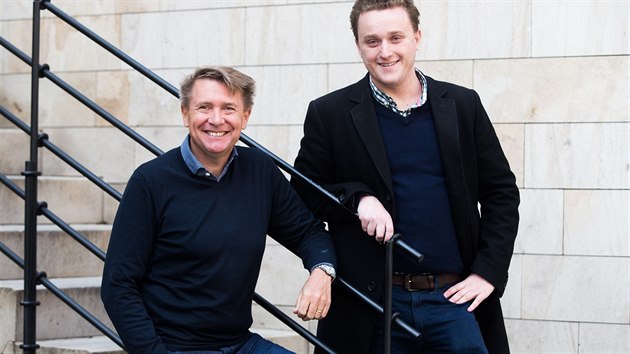 Ve vedení Evropský éf firmy Matthew Cook (vlevo) a Thomas A. Baa, globální...