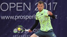 Adam Pavlásek na turnaji Prosperita open v Ostrav.