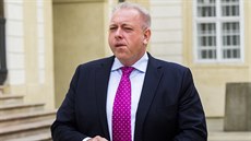 Ministr vnitra Milan Chovanec jednal na Pra�ském hrad� s prezidentem Milo�em...