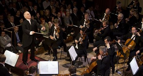 Vídetí filharmonikové a Daniel Barenboim na zahajovacím koncert Praského jara