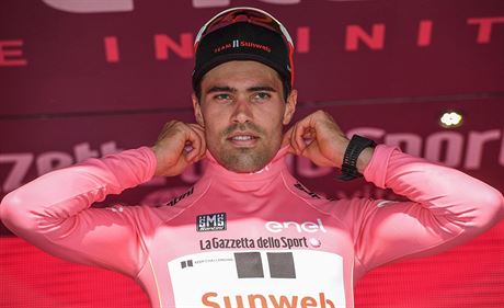 Tom Dumoulin si absolutn podmanil tyicetikilometrovou asovku na Giru...