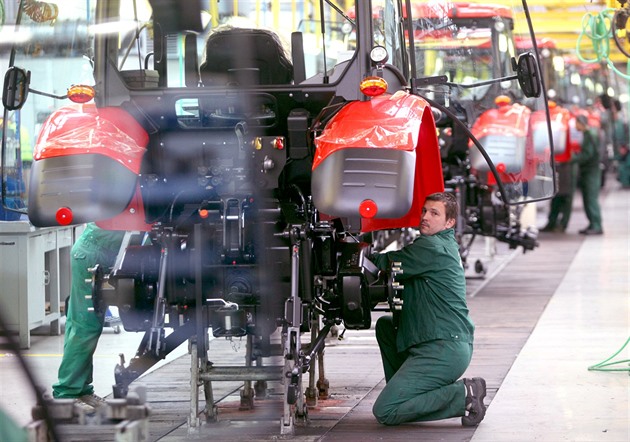 Výrobní závod spolenosti Zetor Tractors v Brn.