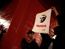 Brazilci demonstrují za sesazení prezidenta Michela Temera. (17.5. 2017)