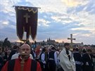 Svatojánské procesí v Praze (15. kvtna 2017)