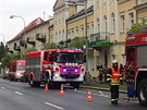 nik chloru v jednom z hotelovch baznu ve Frantikovch Lznch eili v...