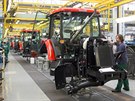 Vrobn zvod spolenosti Zetor Tractors v Brn.