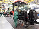 Vrobn zvod spolenosti Zetor Tractors v Brn.
