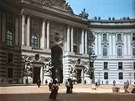 Bráno do císaského paláce (Hofburg) ve Vídni