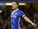 Kapitán Chelsea John Terry bhem utkání anglické ligy proti Watfordu.