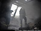 Požár rodinného domu v Horních Počernicích způsobil blesk.