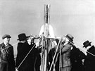 Start Oenákovy rakety v roce 1930.