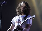 Zpvák Chris Cornell na festivalu Lollapalooza  v roce 2010