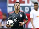 Záloník Bayernu Mnichov Thiago Alcantara sníil v utkání na hiti Lipska a...