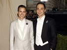 Todd Spiewak a Jim Parsons (New York, 5. kvtna 2014)