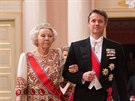 Bývalá nizozemská královna a nynjí princezna Beatrix a dánský korunní princ...