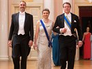Carlos Augster, ddiná lucemburská velkovévodkyn Stephanie a nizozemský princ...