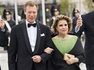 Lucemburský velkovévoda Henri a velkovévodkyn Maria-Teresa (Oslo, 10. kvtna...
