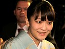 Japonská princezna Mako (Asuncion, 8. záí 2016)