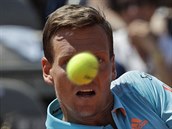 Tom Berdych ve tetm kole turnaje v m.