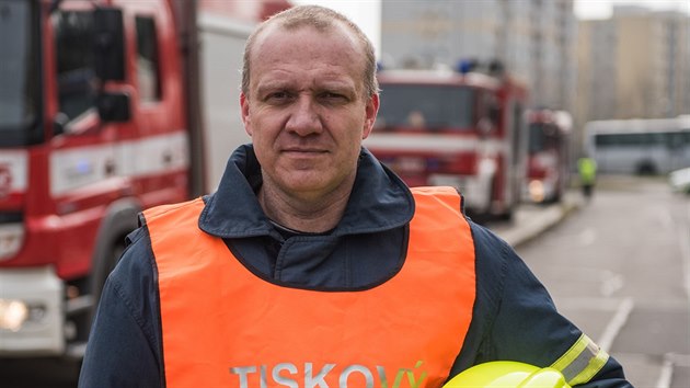 Martin Kavka, tiskový mluvčí pražských hasičů