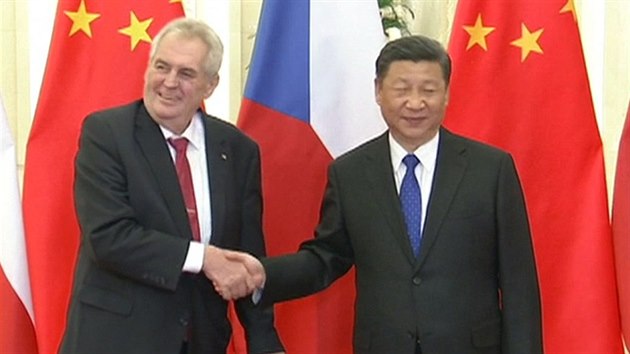Miloš Zeman v Číně