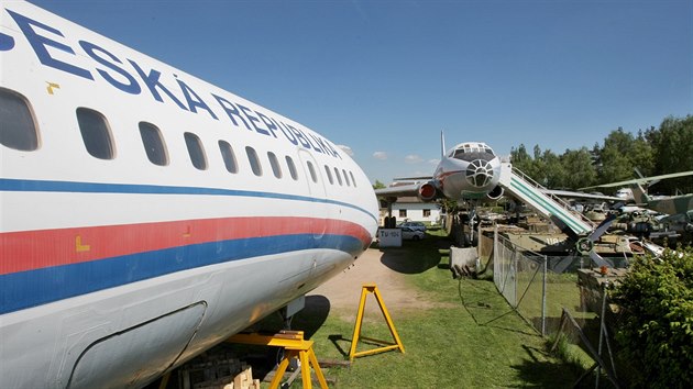 PLZE, Tarantk, Air park Zru, vldn specil TU-154M