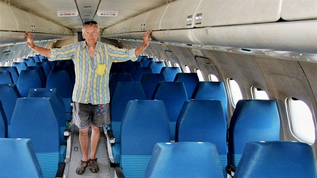 PLZE, Tarantík, Air park Zru, vládní speciál TU-154M