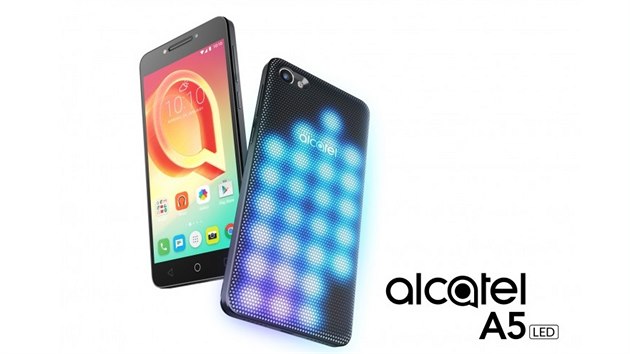 Alcatel 5 LED disponuje krytem s destkami diod