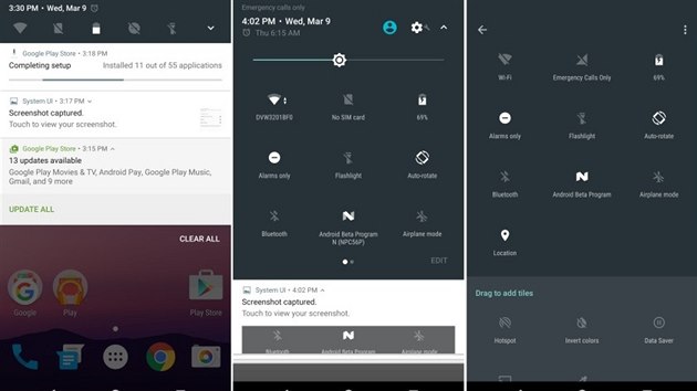 Android O: rychl nastaven