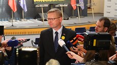 Vicepremiér Pavel Blobrádek po jednání vlády (10.5.2017)