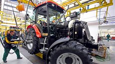 Výrobní závod spolenosti Zetor Tractors v Brn.