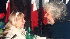 Petra Hapková se svým slavným otcem