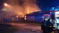 V Hen�ov� u Jihlavy v noci na pátek vyho�ela zem�d�lská usedlost. Po�ár zasáhl...