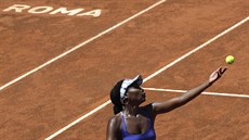 Venus Williamsová ve tetím kole turnaje v ím.