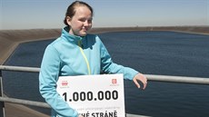 P�e�erpávací vodní elektrárna Dlouhé strán� oslavila miliontého náv�t�vníka....