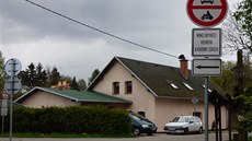 Bývalý p�echod v Malé �ermné na Náchodsku