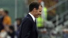 MUSÍME SE PROBRAT. Trenér Juventusu Massimiliano Allegri odcházel ze zápasu...
