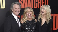 Kurt Russell, Goldie Hawnová a Kate Hudsonová (Los Angeles, 10. května 2017)