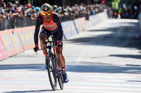 Vincenzo Nibali v cli krlovsk etapy Gira.