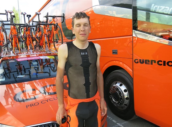 Michal Schlegel po královské etap Gira.