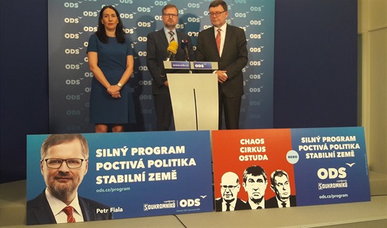 ODS pedstavila svou novou billboardovou kampa
