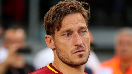 Francesco Totti po svém posledním zápase.