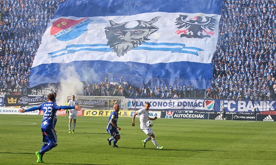 Ostravský kotel bhem duelu v Olomouci