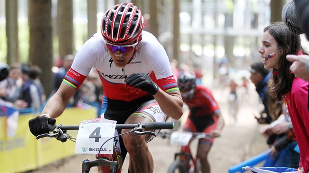 Po dvou letech na stupních. Biker Kulhavý dojel druhý v Lenzerheide