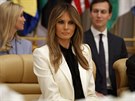 Manelka amerického prezidenta Donalda Trumpa Melania  na arabsko-americkém...