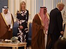 Donald Trump a jeho dcera Ivanka na oficiální zahraniní cest v Rijádu (21....