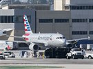Na mezinárodním letiti v Los Angeles se srazil Boeing 737 spolenosti...