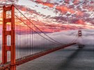 Most Golden Gate stále patí k nejvtím a nejkrásnjím stavbám svého druhu.